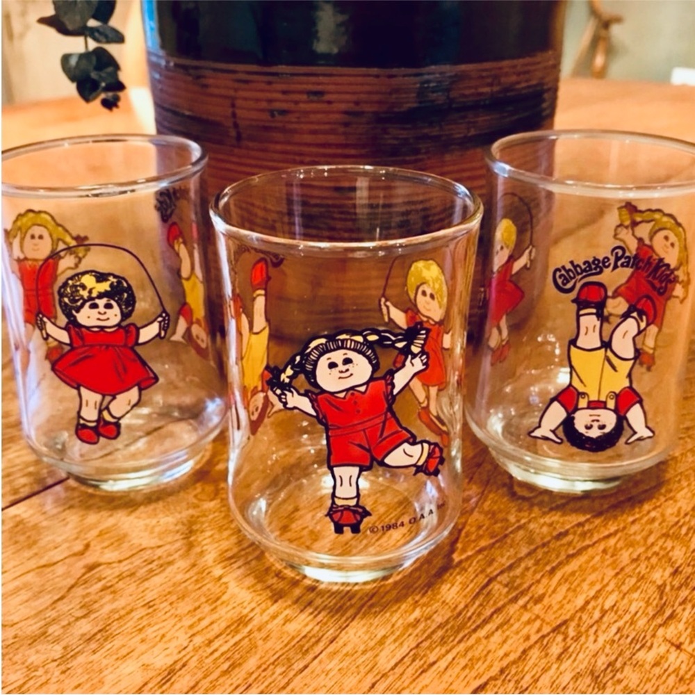 Vintage Cabbage Patch Tumblers